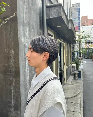 ショート カラー メンズ 🩷Eny terrace🩷のヘアスタイル