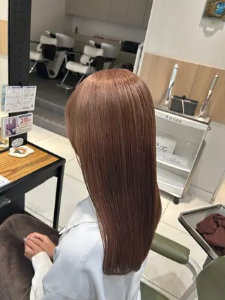 ロング カラー ダブルカラー 🩷Rio🩷のヘアスタイル