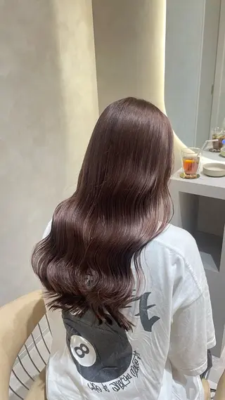 ロング 🩵シオリ/透明感/ ハイトーン🩵のヘアスタイル