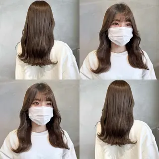 カラー 韓国ヘア／レイヤー/ 🤍ayumuのヘアスタイル