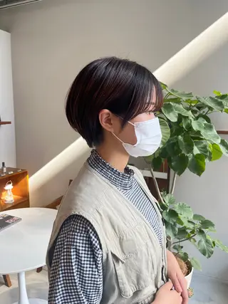 ショート 加藤 悠真のヘアスタイル