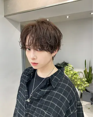 メンズ メンズ縮毛矯正 メンズカット/のヘアスタイル