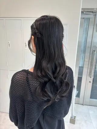 ヘアアレンジ 広島/ヘアセット /ベージュ/わかなのヘアスタイル