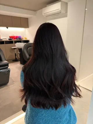 ロング カラー 🎀透明感× 赤み消し🎀正源のヘアスタイル