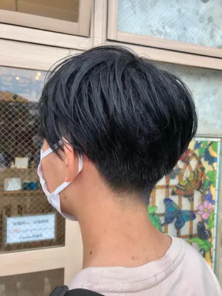 ショート メンズ 鷺沼駅徒歩1分 キシタクのヘアスタイル