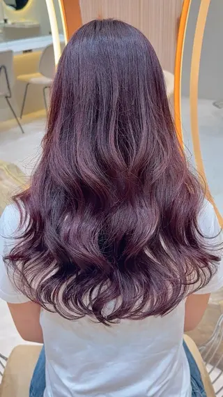 ロング カラー 縮毛矯正✨🫧 レイヤー川村利幸のヘアスタイル