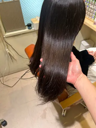 ロング カラー 久木原 ゆりのヘアスタイル