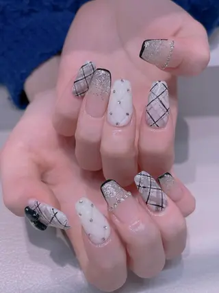 ネイル 長さだし専門店 M2　rikaのネイルデザイン