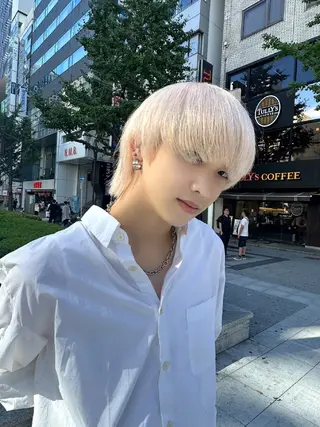 カラー ケアブリーチ特化 same 🦈のヘアスタイル