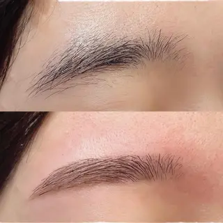 ショート カラー アイブロウ 🫧中村 葉月🫧のネイルデザイン