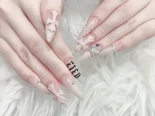ネイル MoMoA Nail ネイル長さ出し専門店のネイルデザイン