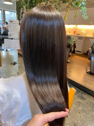 ロング カラー ショート　縮毛矯正 レイヤー🌿FUKUのヘアスタイル