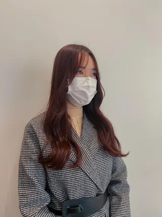 ロング カラー 和歌山韓国ヘア🌙 MOEのヘアスタイル