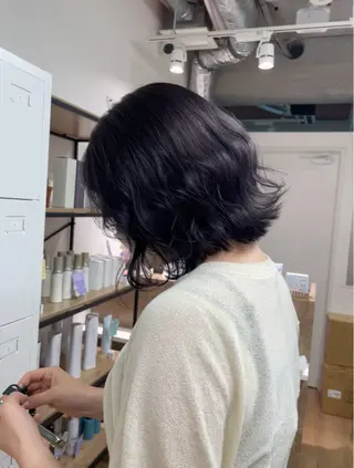 ショート カラー アンサイ 成増のヘアスタイル