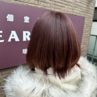 ショート カラー 個室サロン🕊️ 飯塚優希のヘアスタイル