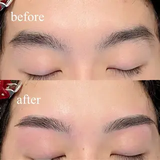 メンズ アイブロウ ホワイトアイ RINOのマツエク・マツパデザイン