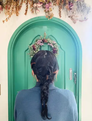 ロング 佐藤 美咲のヘアスタイル