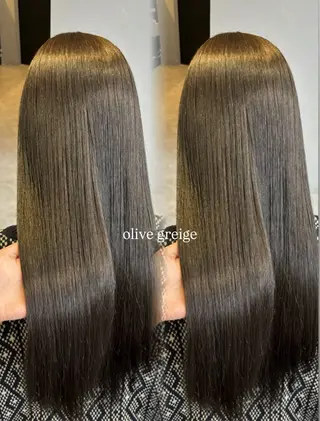 ロング Yuuka/ w colorのヘアスタイル