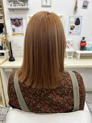 セミロング ブルーム プレミアムのヘアスタイル