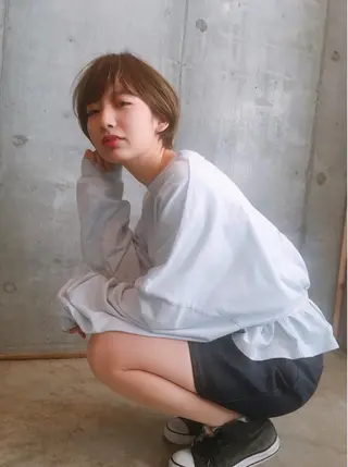 ショート カラー HARU /stylistのヘアスタイル