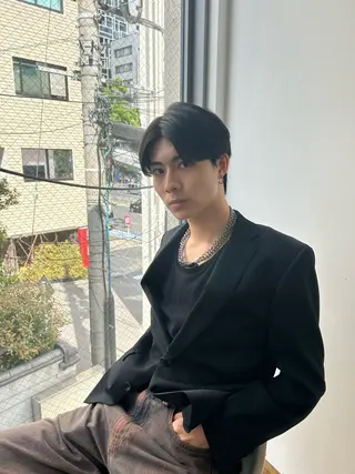 ショート メンズ 佐藤 嶺のヘアスタイル