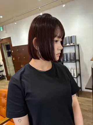 ショート カラー パーマ enVOGUE🌀 宮本泰周のヘアスタイル