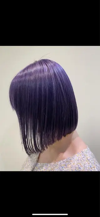 ミディアム カラー フェザー/ニュアンス パーマ/ryutoのヘアスタイル