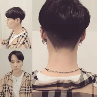 ショート メンズ au栄矢場町 水素髪質改善Tのヘアスタイル