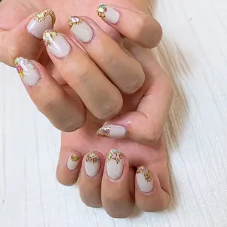 ネイル ⭐︎休業中の練習⭐︎ JNA認定講師髙橋のネイルデザイン