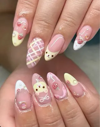 ネイル Sora nail 長さ出し専門店のネイルデザイン