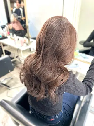 ロング カラー 💘大人可愛く💘 Natsuki❥❥❥のヘアスタイル