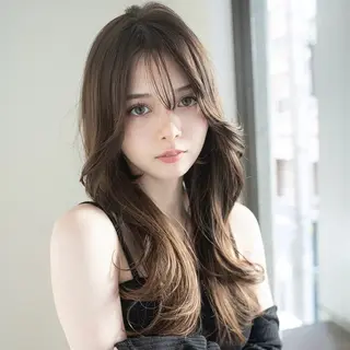 ロング カットモデル/ 🌷内藤美乃🌷のヘアスタイル