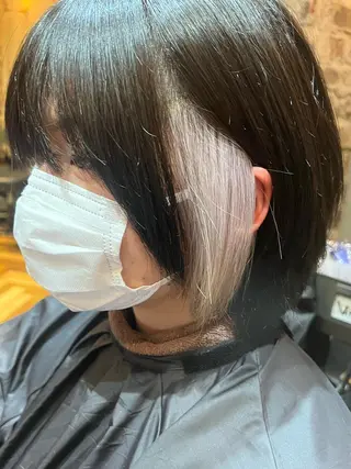ショート amie三宮 NAKANOのヘアスタイル