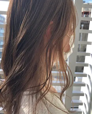 セミロング 🌿透明感ヘア 園田　朱梨🌿のヘアスタイル