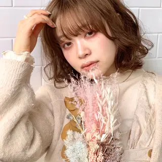 ヘアアレンジ ハイトーンカラー/ ケアブリーチ🎀あやのヘアスタイル