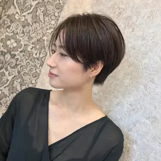 ショート カラー HARUNA/ミセス 大人ショートヘアのヘアスタイル