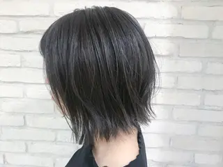ショート カラー 横浜🍒ルーツカラー エクステ/RIEのヘアスタイル