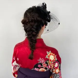 ミディアム ヘアアレンジ 当日予約大歓迎💗 依田瑞希のヘアスタイル