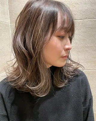 ミディアム カットモデル/ 大森弘貴のヘアスタイル