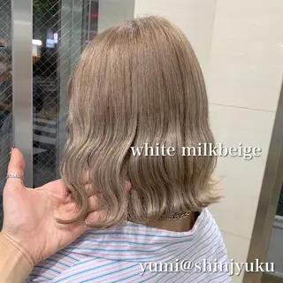 ショート カラー パーマ ヘアアレンジ メンズ キッズ ネイル マツエク・マツパ 新宿駅近♡友達とOK 🦋W -ワット -のヘアスタイル