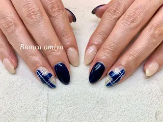 ネイル Bianca大宮 katoᕱ⑅ᕱﾞのネイルデザイン