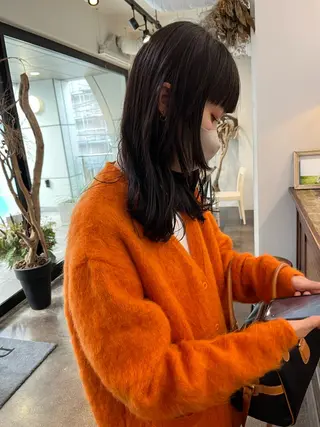 ロング 宮腰 瑠果のヘアスタイル