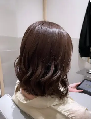 ミディアム カラー 髪質改善✨Zina浦 安/個室🌈YUKIのヘアスタイル