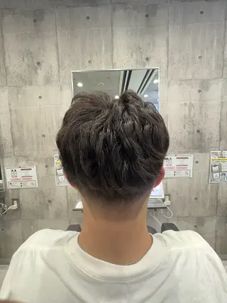 パーマ メンズ men'sカット.パ ーマHIKARI🐥のヘアスタイル