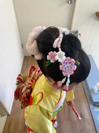 ヘアアレンジ キッズ Pono ーポノーのヘアスタイル