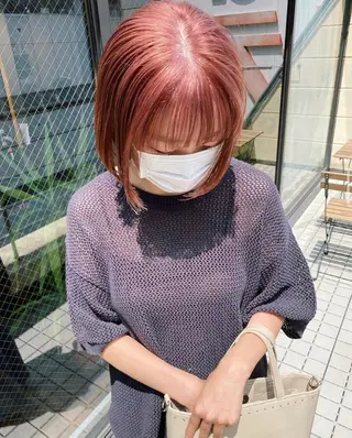 ショート カラー 🧡色落ちまで2度綺 麗なカラー🧡ヨシキのヘアスタイル