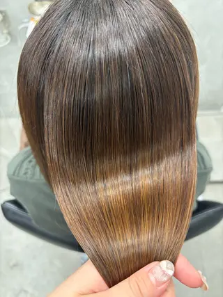 ミディアム すぐ巻ける縮毛矯正 🍀勝倉　麗のヘアスタイル