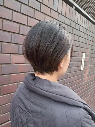 カラー ショート go s go(e) 　ゴーズゴー所属・go s go(e) 店　コンドウマチコのヘアスタイル