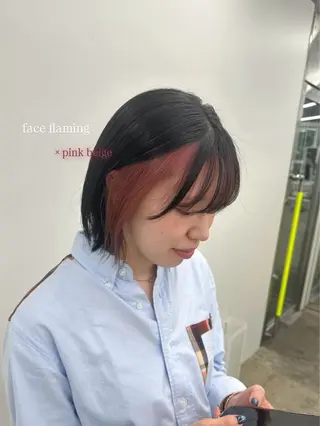 ショート カラー aisa ／札幌／艶カラー🎀のヘアスタイル