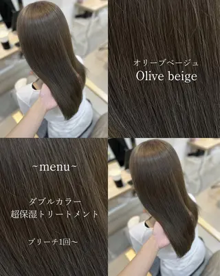 ロング カラー BELLE by revo 山口 か乃のヘアスタイル